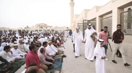 من صلاة عيد الأضحى العام الماضي