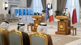 جانب من المؤتمر الصحفي المشترك