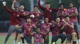لاعبو منتخب قطر