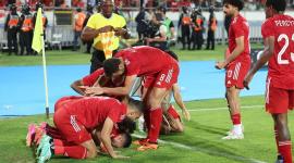 فرحة لاعبي الأهلي المصري