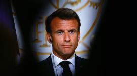 الرئيس الفرنسي إيمانويل ماكرون