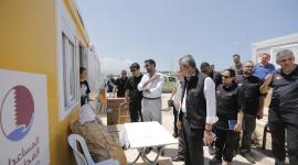 جانب من تسليم المنازل