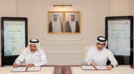 خلال توقيع عقد الشراكة