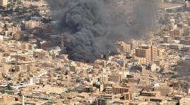 آثار الاشتباكات في السودان