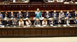 كلمة رئيسة الوزراء الإيطالية في البرلمان