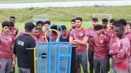 لاعبو المنتخب القطري