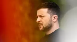 الرئيس الأوكراني فلاديمير زيلينسكي