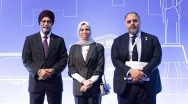 على هامش اللقاء