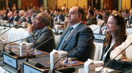 جانب من مشاركة سعادة زير الدولة لشؤون الدفاع بالحوار