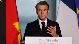 الرئيس الفرنسي إيمانويل ماكرون