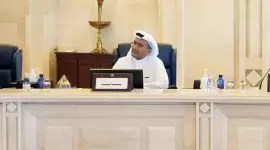 مناف عبدالعزيز اسحق الهاجري وزير المالية الكويتي المستقيل