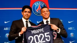 ناصر الخليفي وكيليان مبابي