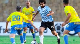 جانب من مباراة الوكرة ولاس بالماس