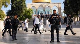 خلال اقتحام المسجد الاقصى