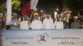 الوفد القطري المشارك في المهرجان