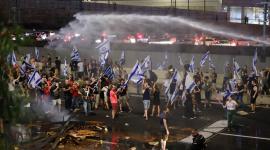 تظاهرات كبيرة في دولة الاحتلال الإسرائيلي