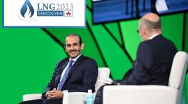 سعادة المهندس سعد بن شريده الكعبي، وزير الدولة لشؤون الطاقة خلال الجلسة