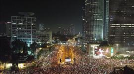 جانب من المظاهرات