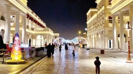الشوارع المكيفة في قطر