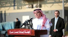 سعادة السفير محمد العمادي رئيس اللجنة القطرية لإعادة إعمار غزة