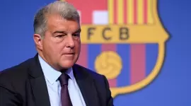 خوان لابورتا رئيس نادي برشلونة الإسباني