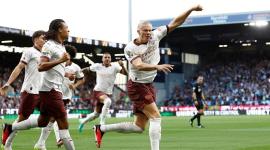 النرويحي إيرلينج هالاند مهاجم مانشستر سيتي