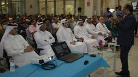 اللجنة تنظم لقاءات توعوية ومحاضرات لعمال الشركات المتعاقدة مع "أشغال"