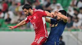 مباراة العربي وأجمك الأوزبكي