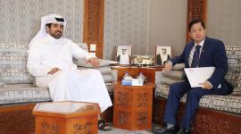 جانب من تسلم الرسالة