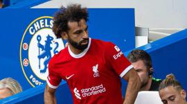 محمد صلاح بعد خروجه من مباراة ليفربول أمام تشيلسي