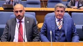 الوفد القطري المشارك في المؤتمر