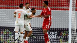 جانب من المباراة