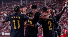 احتفال لاعبو ريال مدريد