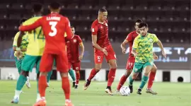 مباراة سابقة بين الوكرة والشمال