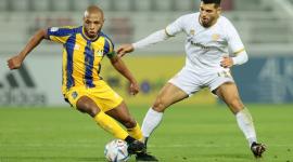 مباراة سابقة بين فريق قطر والغرافة