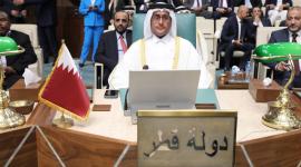 جانب من مشاركة الوفد القطري في الاجتماع