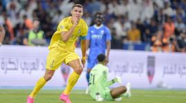 كريستيانو رونالدو في مباراة الهلال والنصر