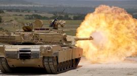 دبابة أبرامز أمريكية تطلق قذيفة يورانيوم منضب - أرشيفية