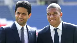 ناصر الخليفي وكيليان مبابي