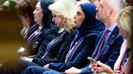 جانب من مشاركة سعادة وزير التنمية الاجتماعية والأسرة بالمؤتمر