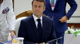 الرئيس الفرنسي إيمانويل ماكرون