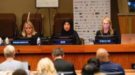 جانب من حديث سعادة الدكتورة حنان محمد الكواري وزير الصحة العامة