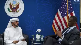 جانب من لقاء السفير الأمريكي