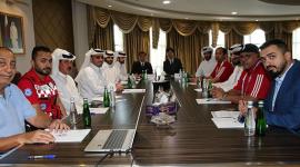 الاجتماع الفني لمباراة السد والشارقة