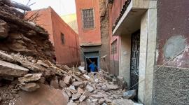 آثار الزلزال المُدمر في المغرب