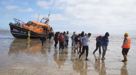 اعداد كبيرة من المهاجرين