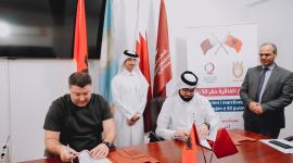 جانب من توقيع الاتفاقيات