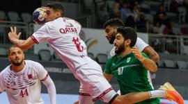 مباراة المنتخب القطري مع نظيره السعودي