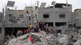 آثار العدوان الإسرائيلي على قطاع غزة