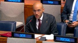 سعادة الشيخ جاسم بن عبد العزيز آل ثاني سكرتير ثالث بالوفد الدائم لدولة قطر لدى الأمم المتحدة